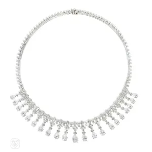 1950s diamond bib style necklace, Van Cleef & Arpels