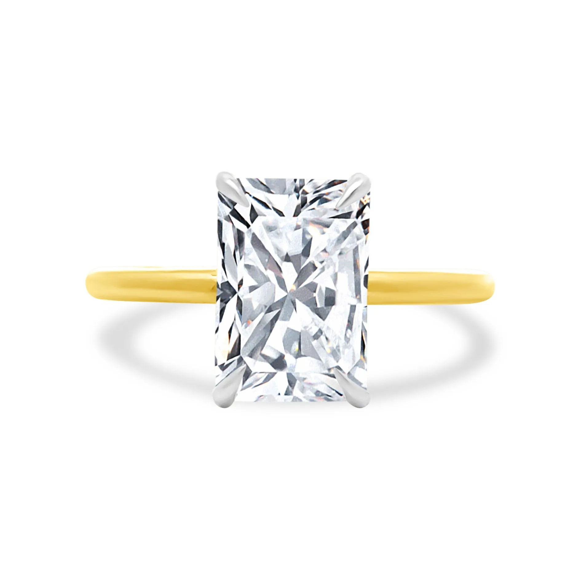 2.51ct Radiant Diamond Solitaire