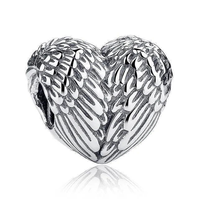 27 Styles of Hearts - 100% Authentic 925 Sterling Silver Charm Beads,  Fits Pan Charm Bracelets