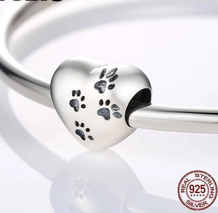 27 Styles of Hearts - 100% Authentic 925 Sterling Silver Charm Beads,  Fits Pan Charm Bracelets