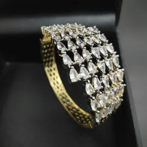 Aamrapali Gold  Plated  AD  Bangle