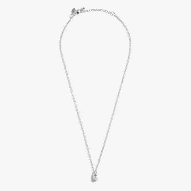 Affirmation Crystal A Little Karma Howlite Silver 46cm Extender Necklace 5265