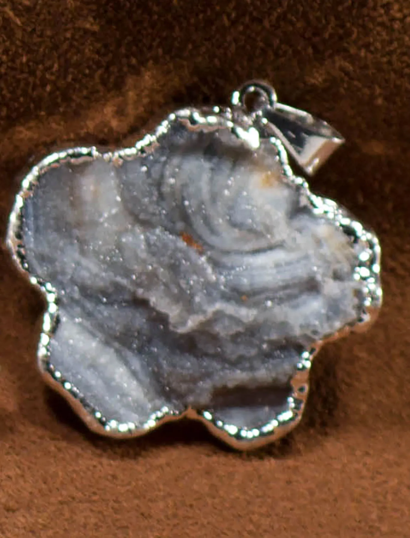 Agate Sculpture Pendants