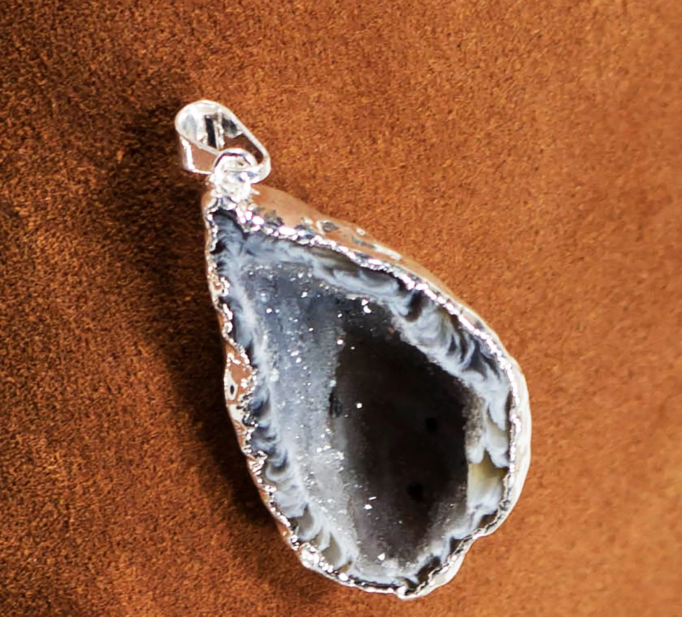 Agate Sculpture Pendants