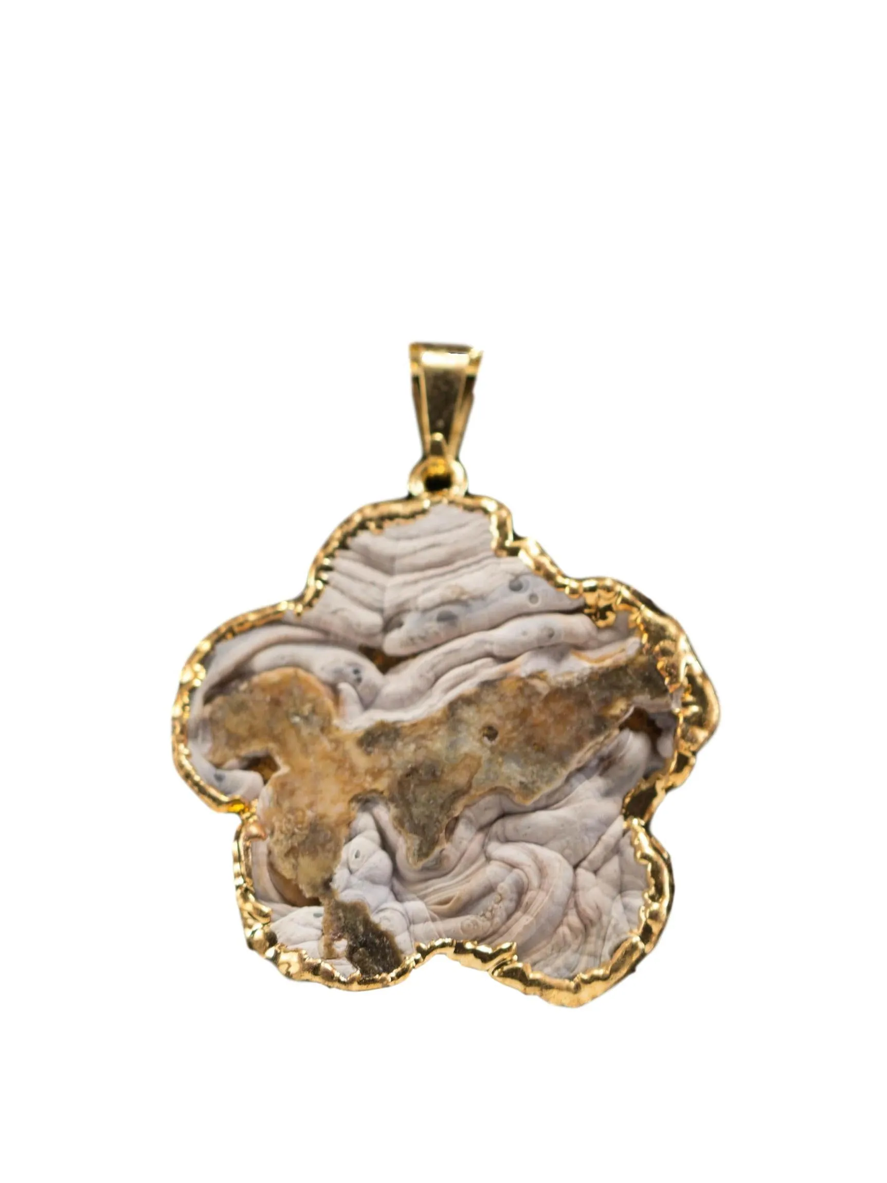 Agate Sculpture Pendants