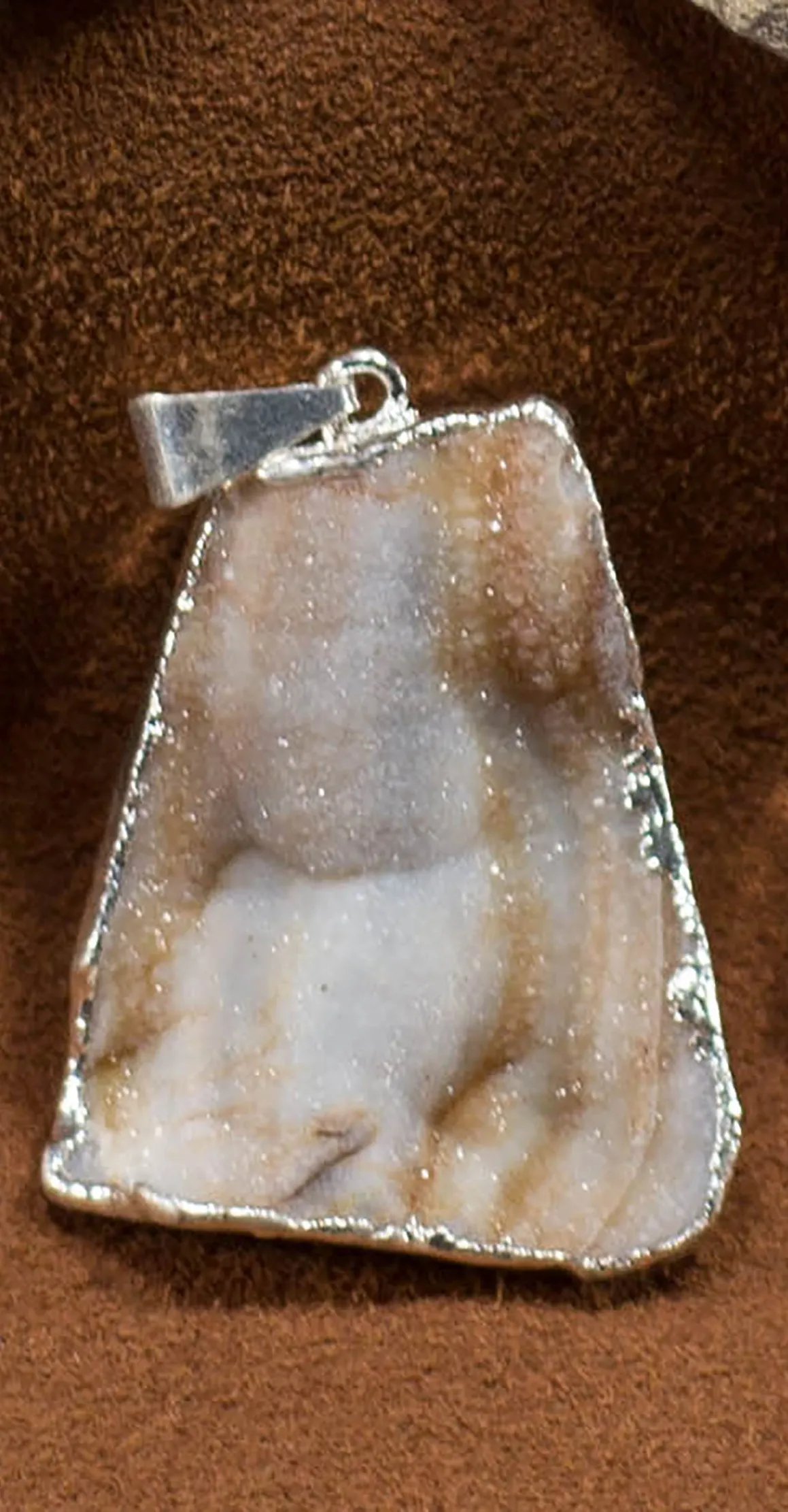 Agate Sculpture Pendants