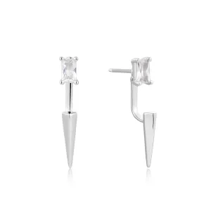 Ania Haie Silver Point Stud Ear Jackets E053-06H