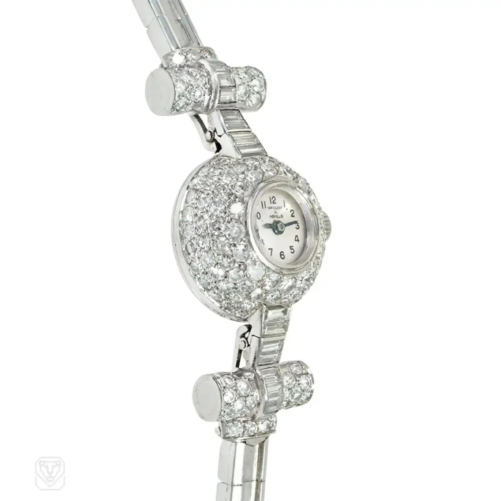 Art Deco diamond dress watch, Van Cleef & Arpels