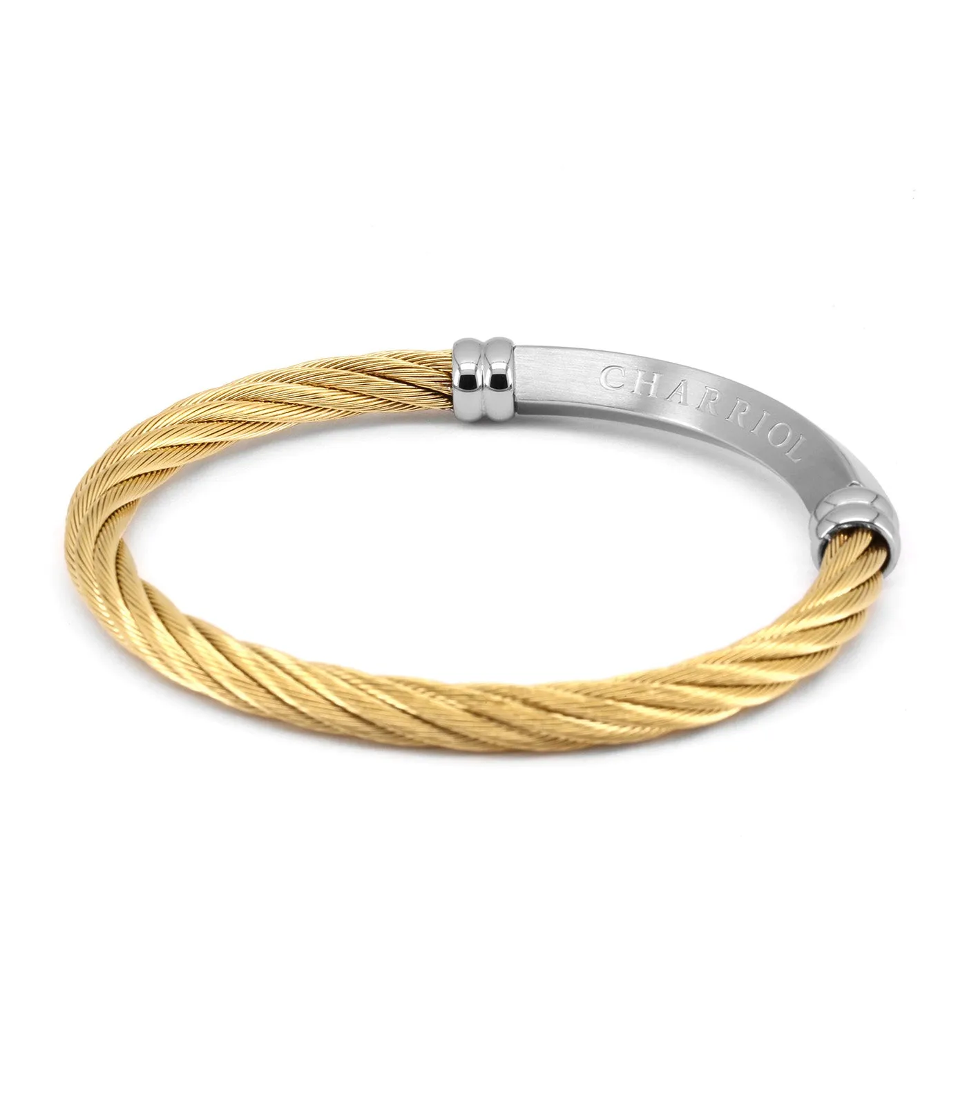 Better Half Bangle Yellow Gold