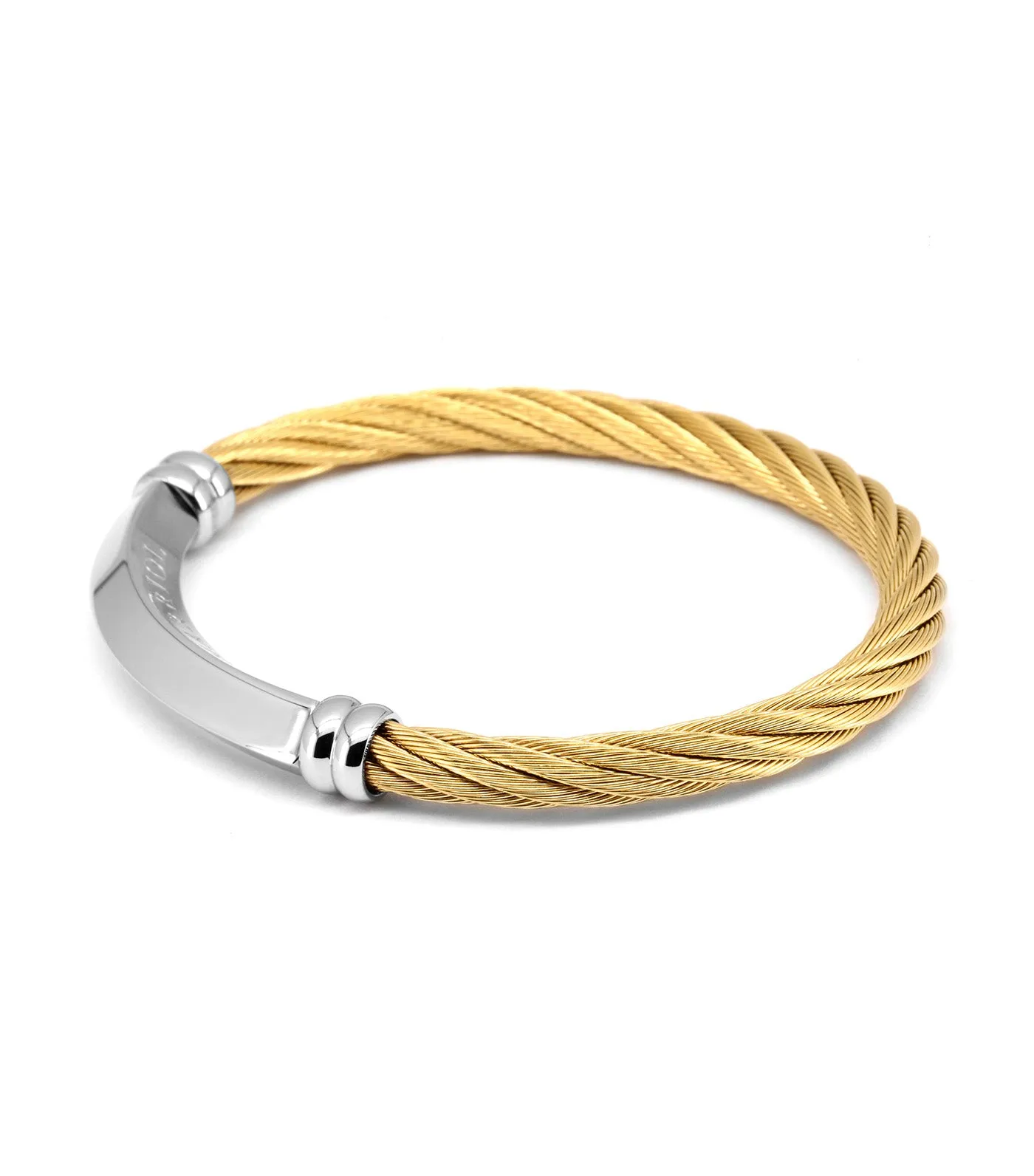 Better Half Bangle Yellow Gold