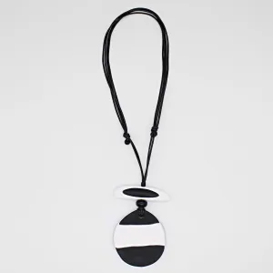 Black and White Brooklyn Pendant