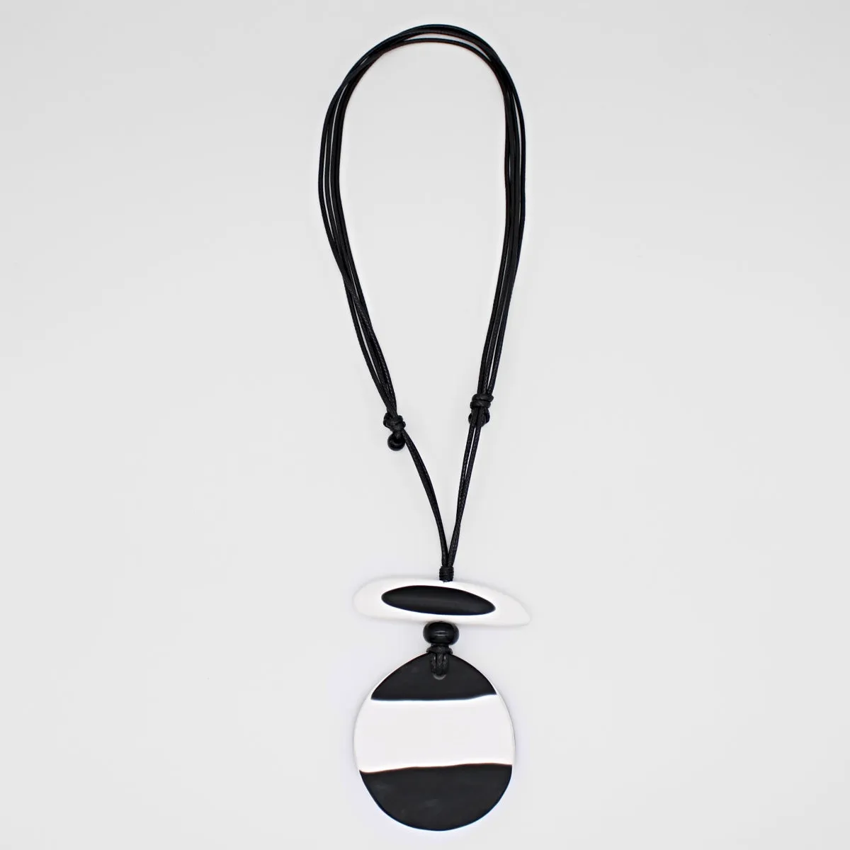 Black and White Brooklyn Pendant