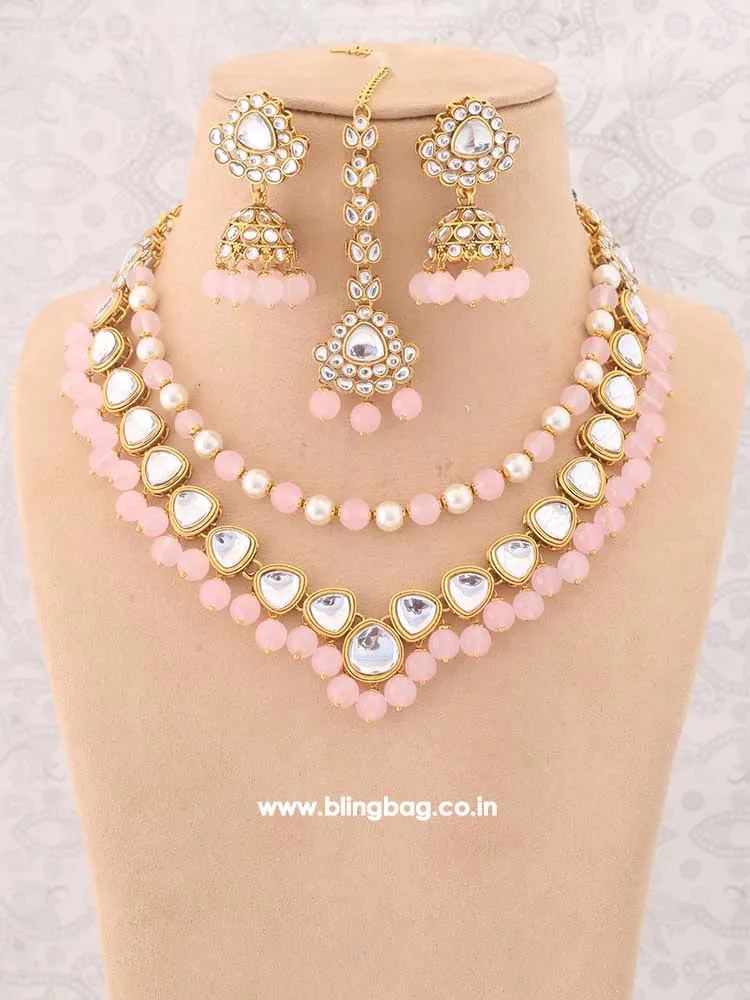 Blush Virika Jewellery Set