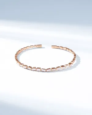 Bold Thin Diamond Bangle