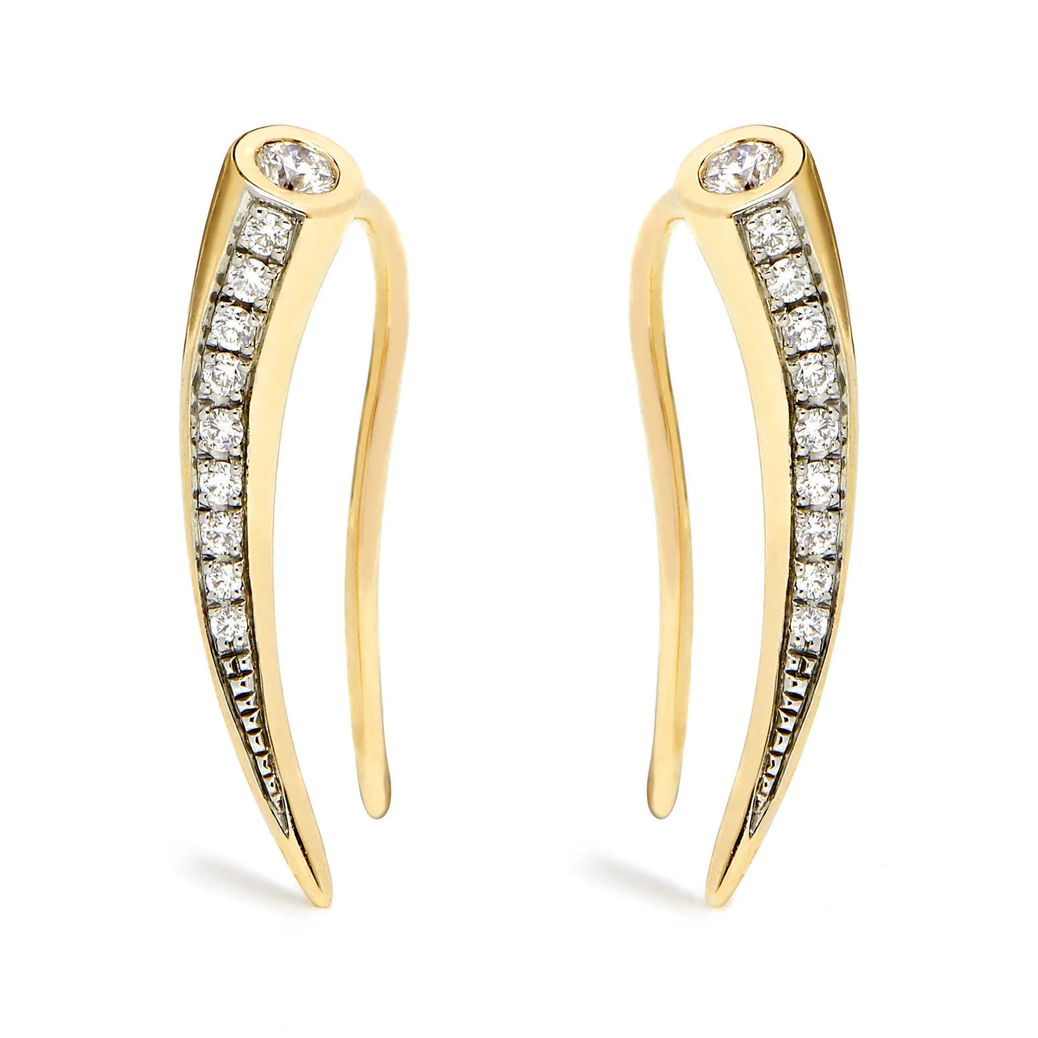 Chiawa Earrings - Yellow Gold