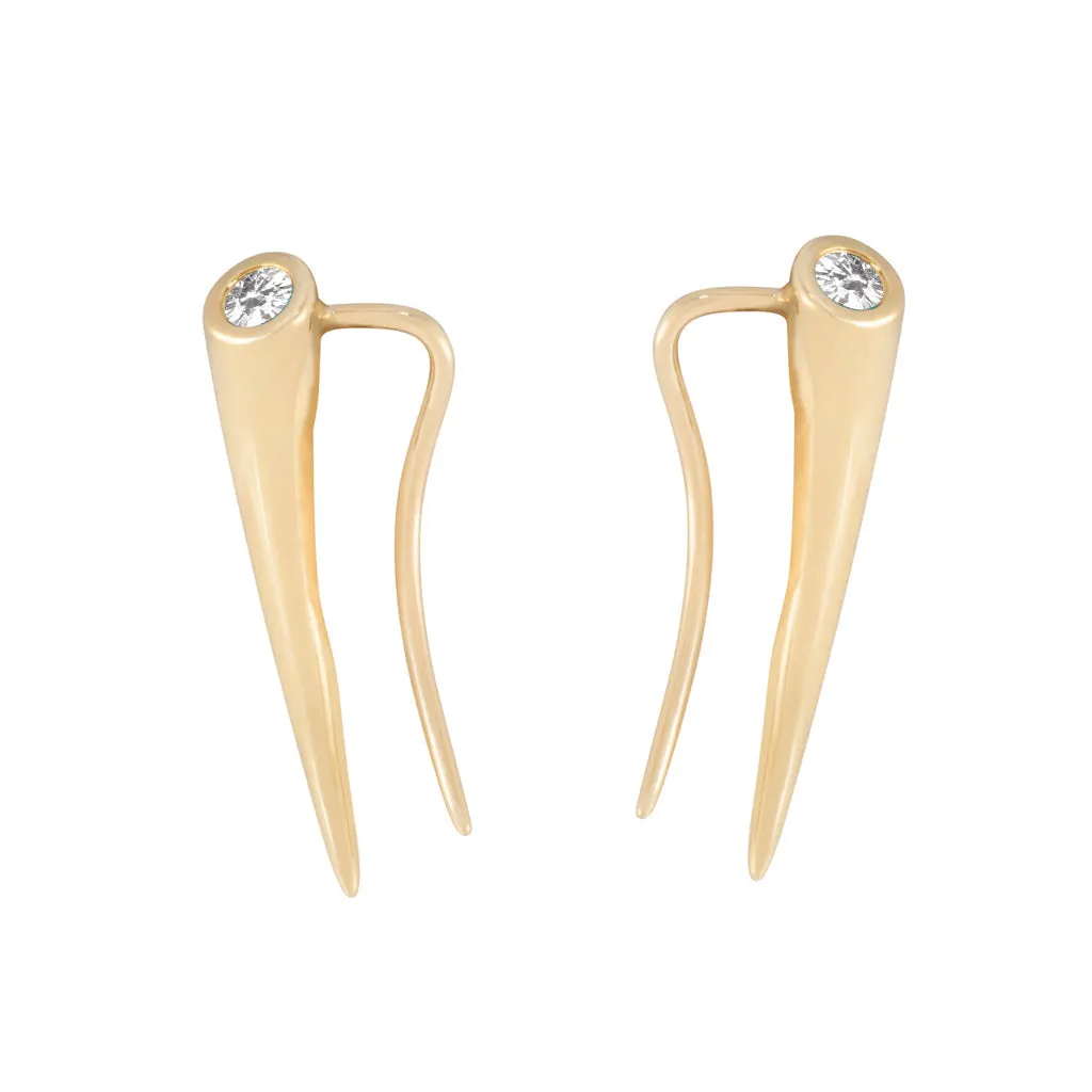 Chiawa Earrings - Yellow Gold