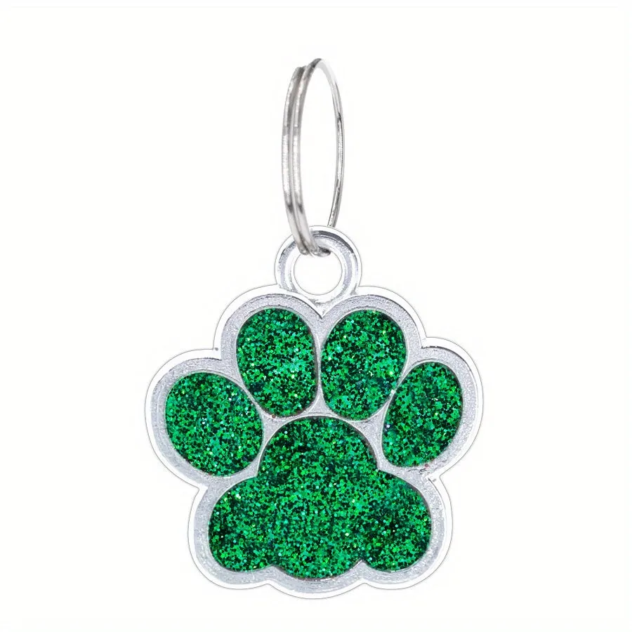 Chic Pet Accessory Mini Zinc Alloy Paw Pendant for Necklaces