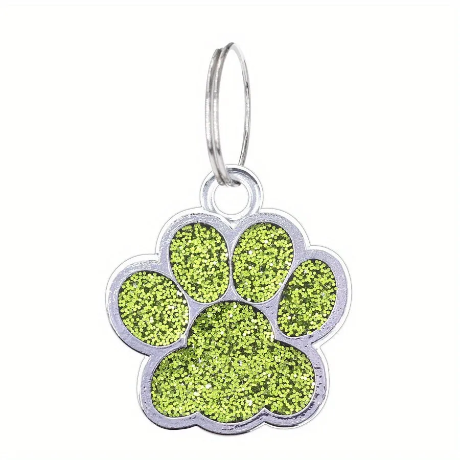 Chic Pet Accessory Mini Zinc Alloy Paw Pendant for Necklaces