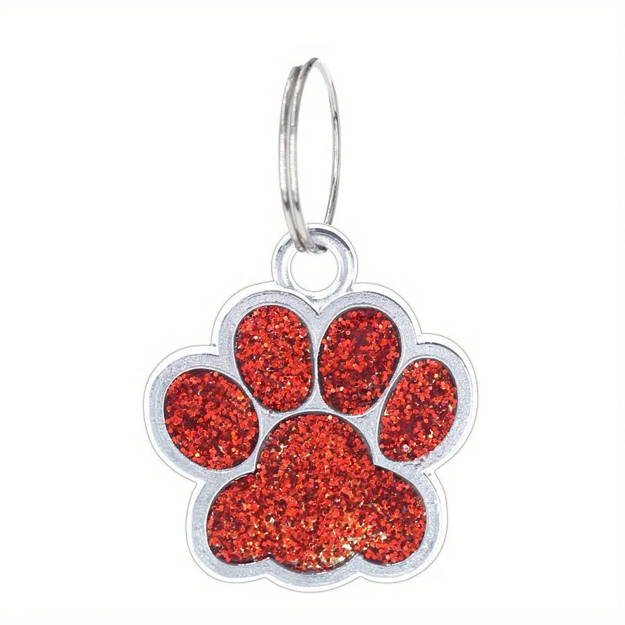 Chic Pet Accessory Mini Zinc Alloy Paw Pendant for Necklaces