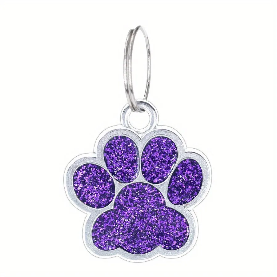 Chic Pet Accessory Mini Zinc Alloy Paw Pendant for Necklaces