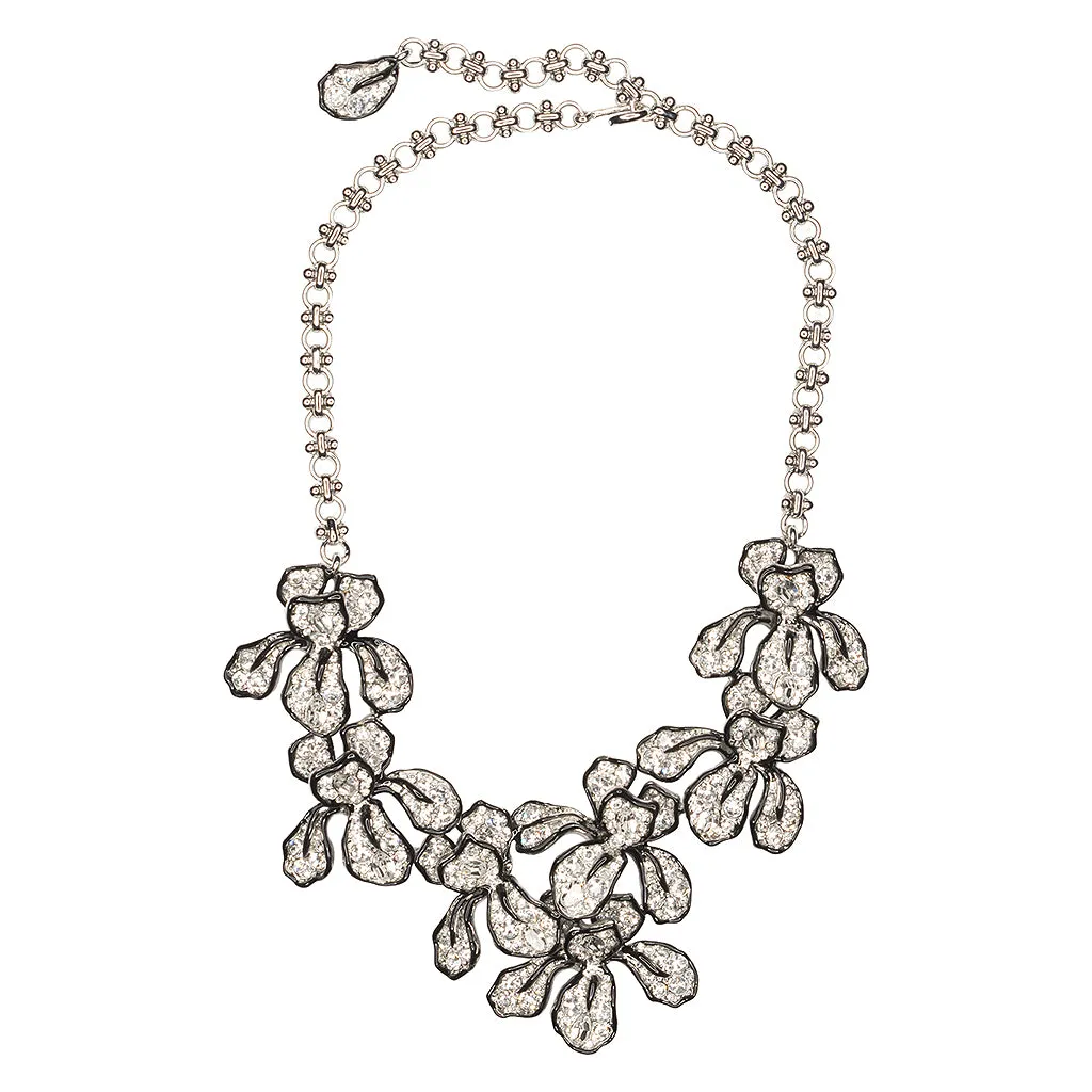 Crystal Flower Necklace