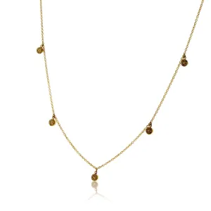 Diamond Drop Style Chain Necklace