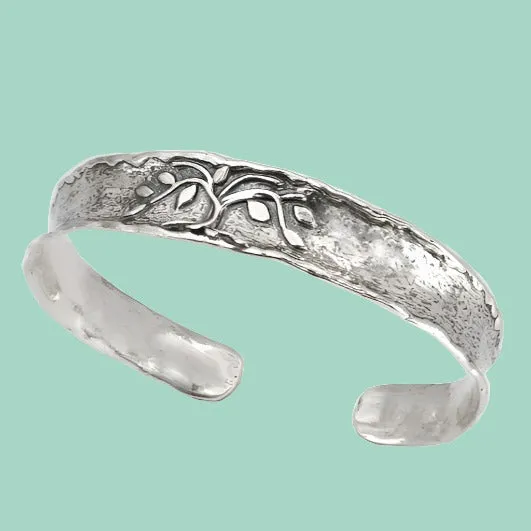 Elegance Redefined: Sterling Silver Cuff Bracelet for Romance