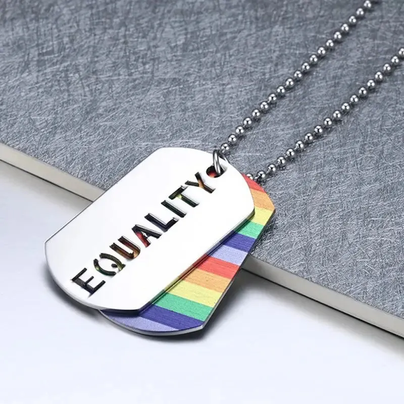 Equality Tag Necklace