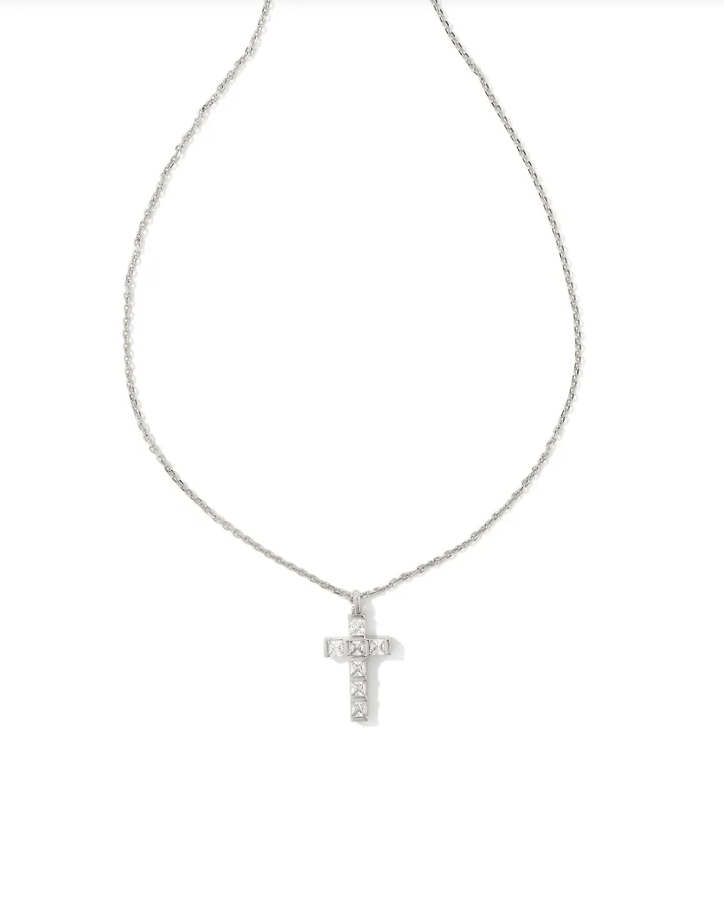 Gracie Cross Pendant Necklace