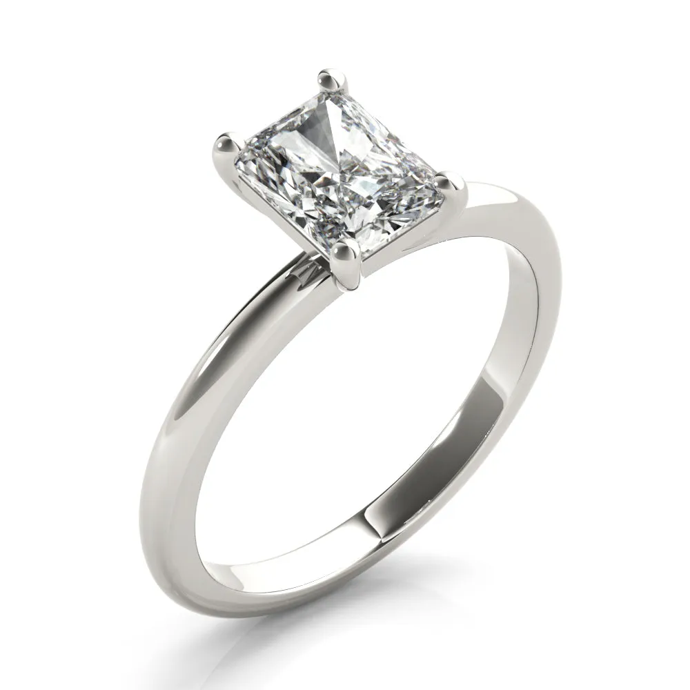 Lara Radiant Diamond Engagement Ring Setting