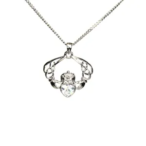 Lila Jewellery Celtic Short Claddagh 25mm Pendant