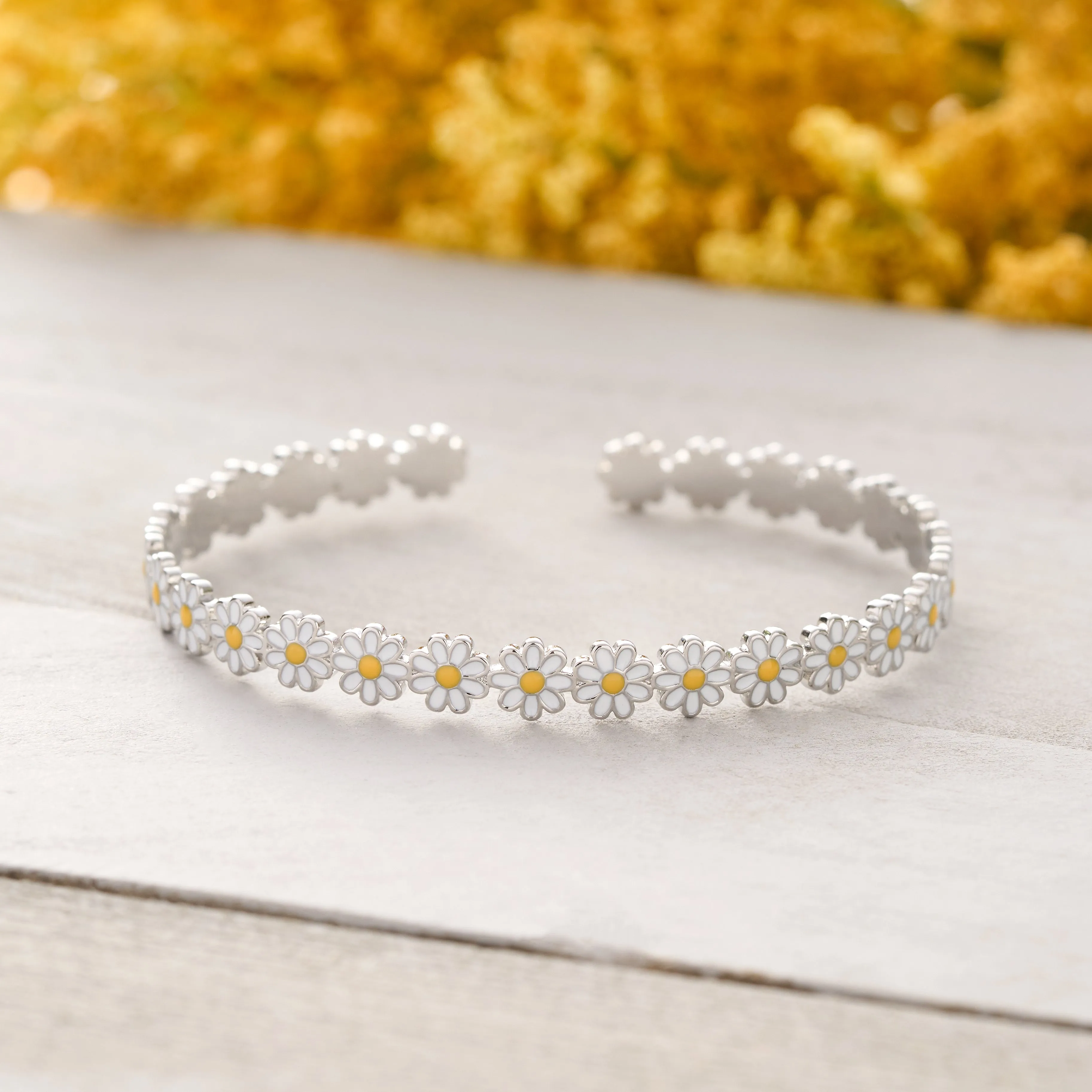 Little Daisy Cuff Bracelet