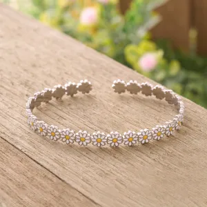 Little Daisy Cuff Bracelet