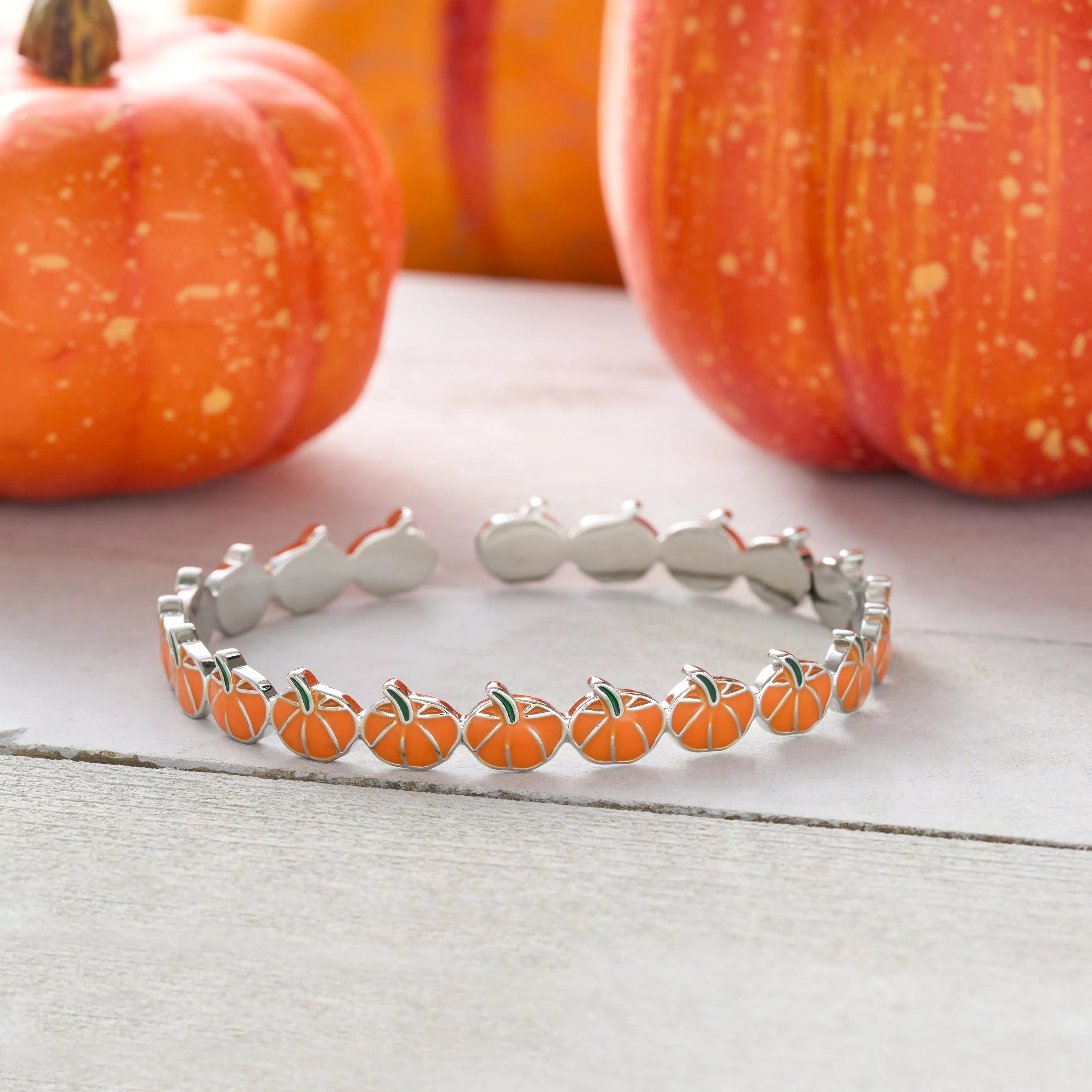 Little Pumpkin Cuff Bracelet