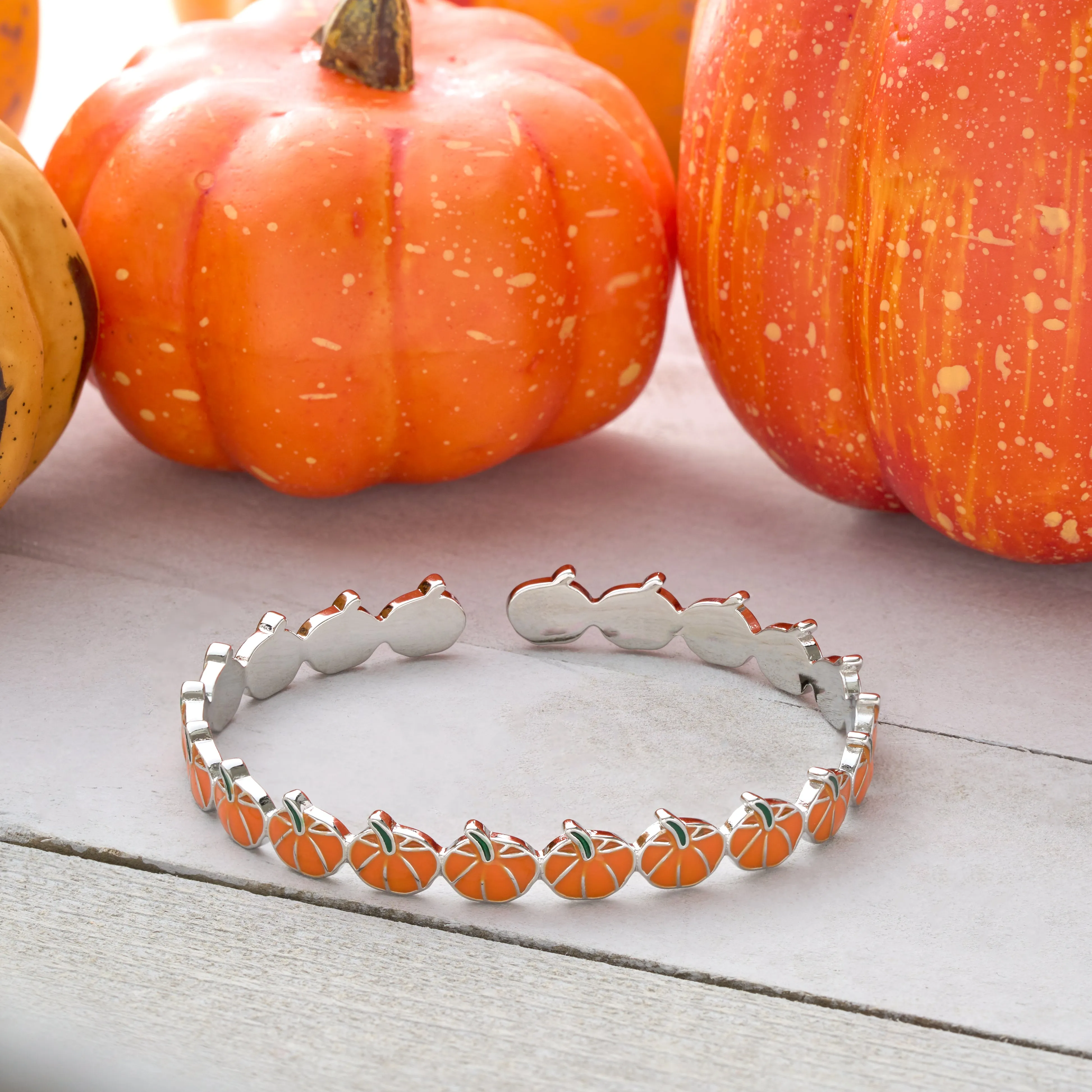 Little Pumpkin Cuff Bracelet