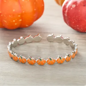 Little Pumpkin Cuff Bracelet