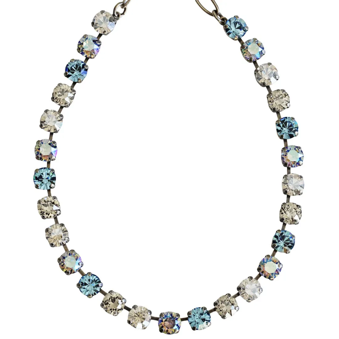 Mariana "Italian Ice" Silver Plated Must-Have Everyday Crystal Necklace, 3252 141