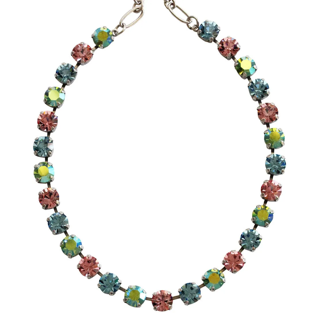 Mariana "Summer Fun" Silver Plated Must-Have Everyday Crystal Necklace, 3252 3711