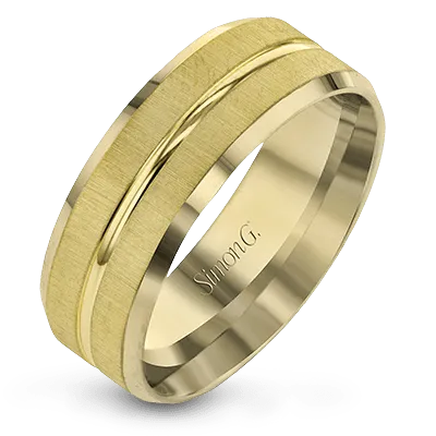 Men's Wedding Band In 14k Or 18k Gold