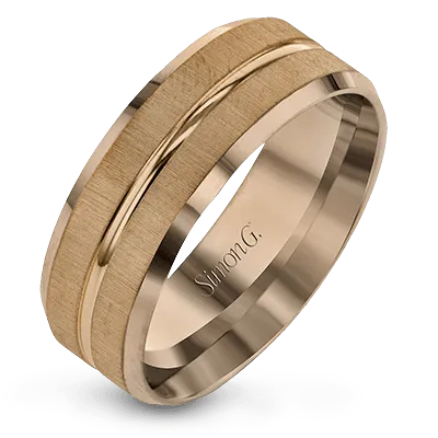 Men's Wedding Band In 14k Or 18k Gold