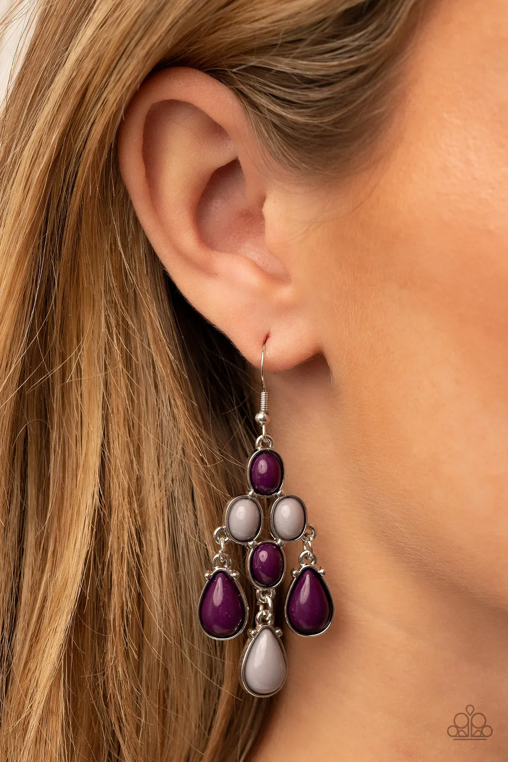 Paparazzi Feeling TIER-rific Earrings Multi