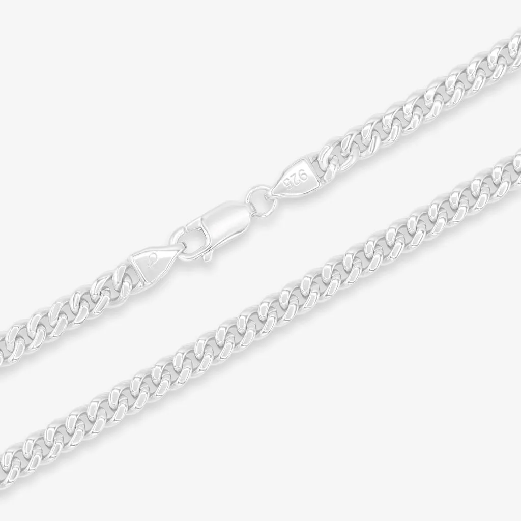 Premium Silver Miami Cuban Link Chain - 5mm