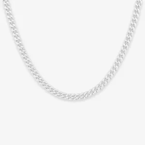 Premium Silver Miami Cuban Link Chain - 5mm