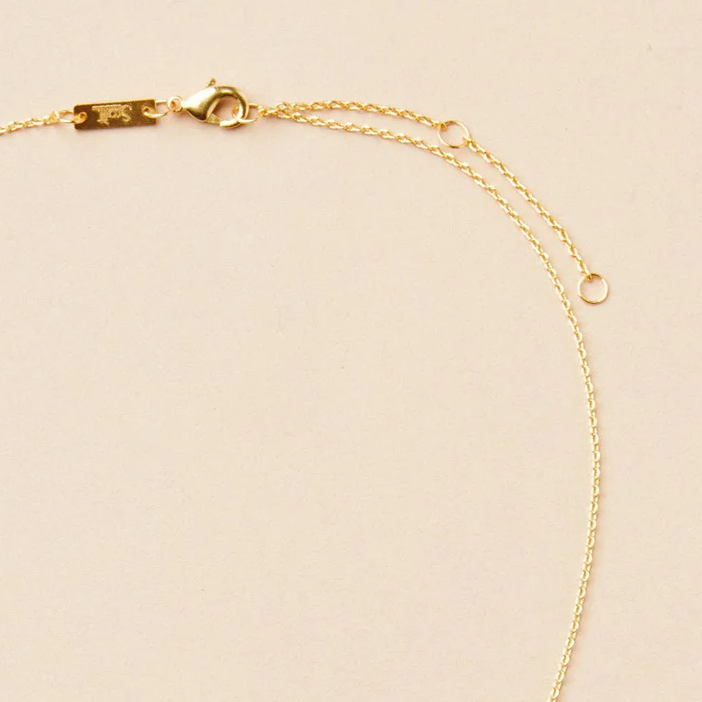 Refined Necklace Collection - Half Moon / Gold