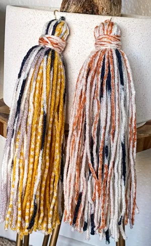 Sunrise Seranade Tassel Earrings