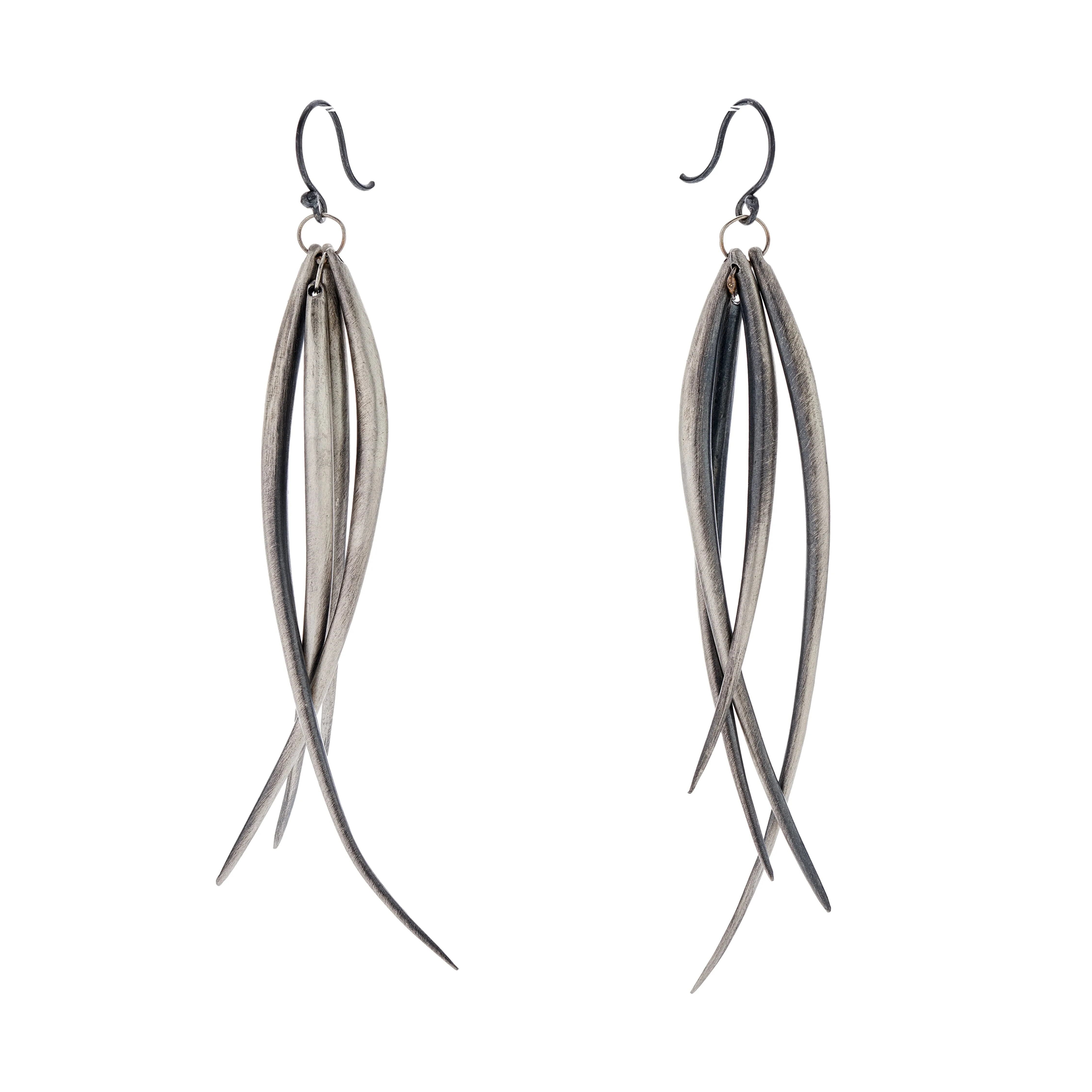 TenThousandThings Sterling Silver XL Whisker Earrings