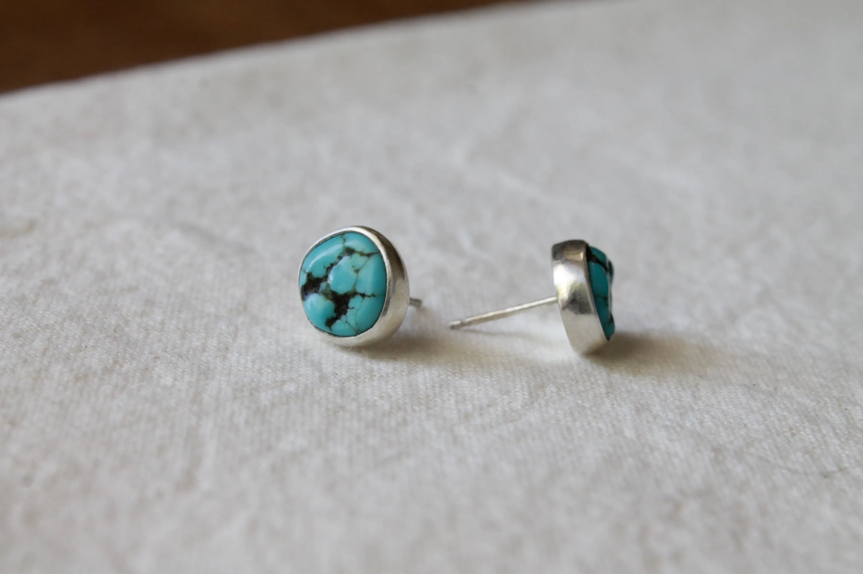 Turquoise Stud Earrings | Kingman Turquoise