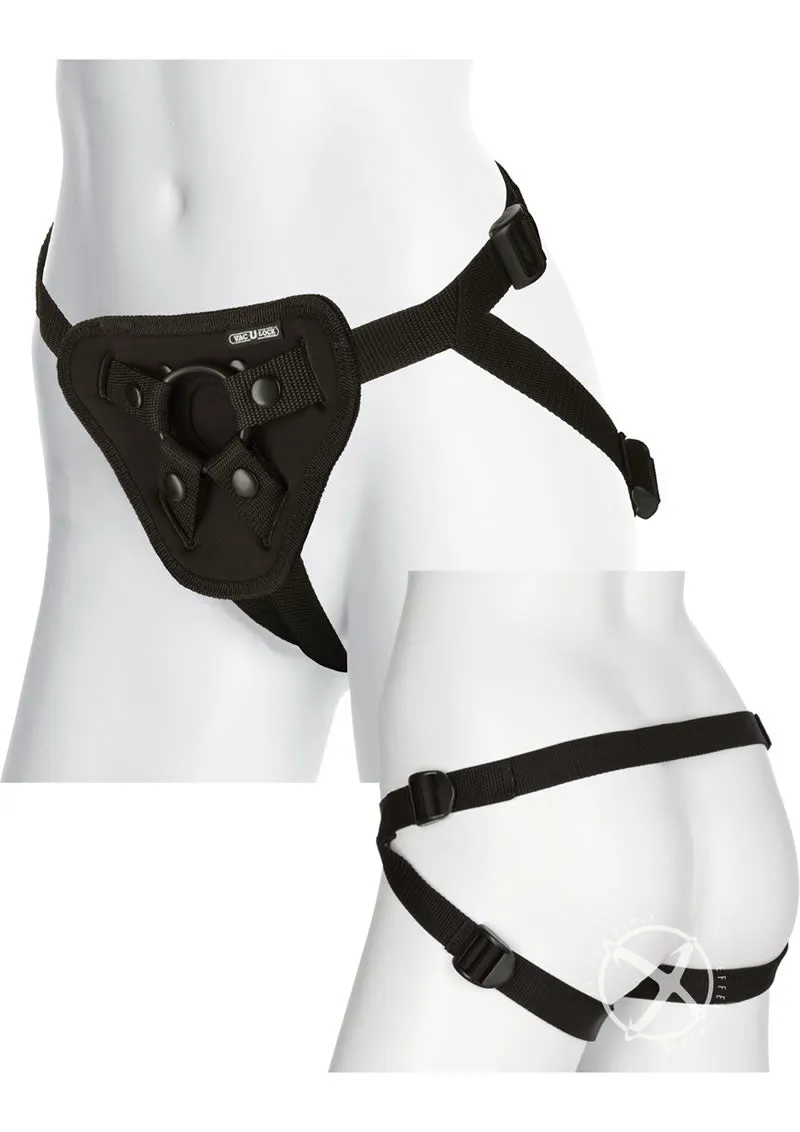 Vac U Lock Platinum Luxe Harness Black