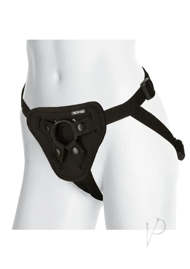 Vac U Lock Platinum Luxe Harness Black