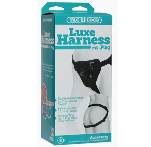 Vac-U-Lock Platinum - Luxe Harness (Black)